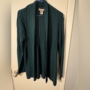 Women’s Teal Cardigan
Size XL